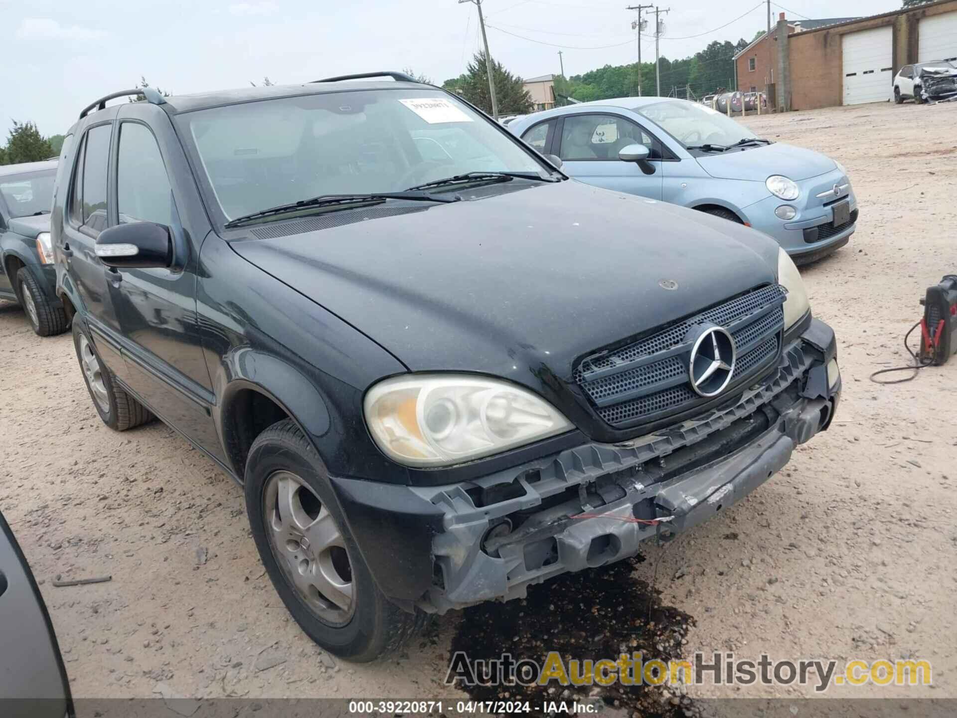 MERCEDES-BENZ ML 320, 4JGAB54E73A381647