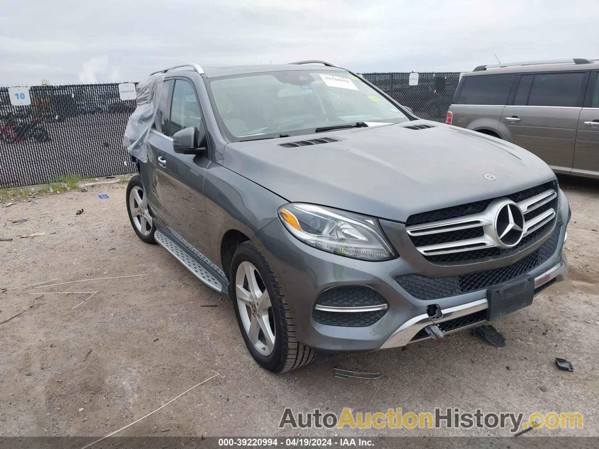 MERCEDES-BENZ GLE 350, 4JGDA5JB5JB117781