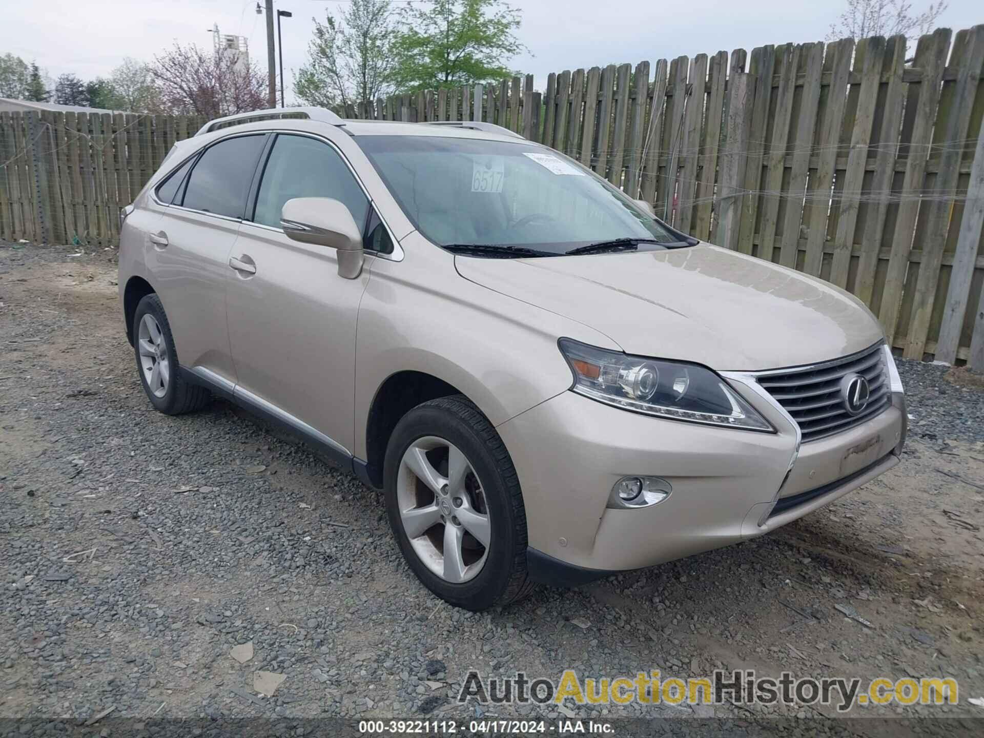 LEXUS RX 350, 2T2BK1BA7FC333708