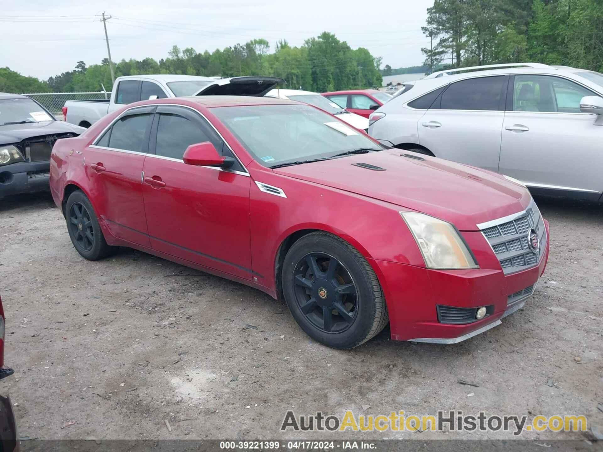 CADILLAC CTS STANDARD, 1G6DF577480182624