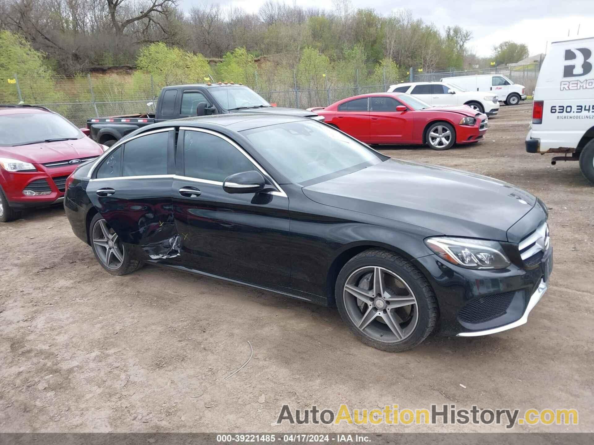 MERCEDES-BENZ C 300 4MATIC/LUXURY 4MATIC/SPORT 4MATIC, 55SWF4KB3FU063388