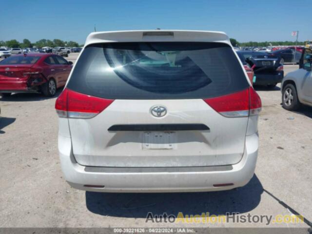 TOYOTA SIENNA L V6 7 PASSENGER, 5TDZK3DC3ES512797