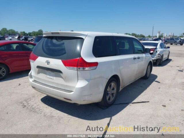 TOYOTA SIENNA L V6 7 PASSENGER, 5TDZK3DC3ES512797