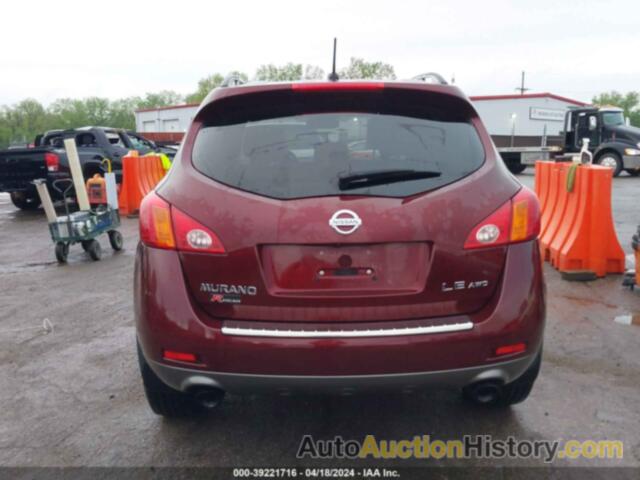 NISSAN MURANO S/SL/LE, JN8AZ18W09W212923