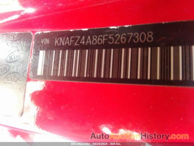 KIA FORTE EX, KNAFZ4A86F5267308