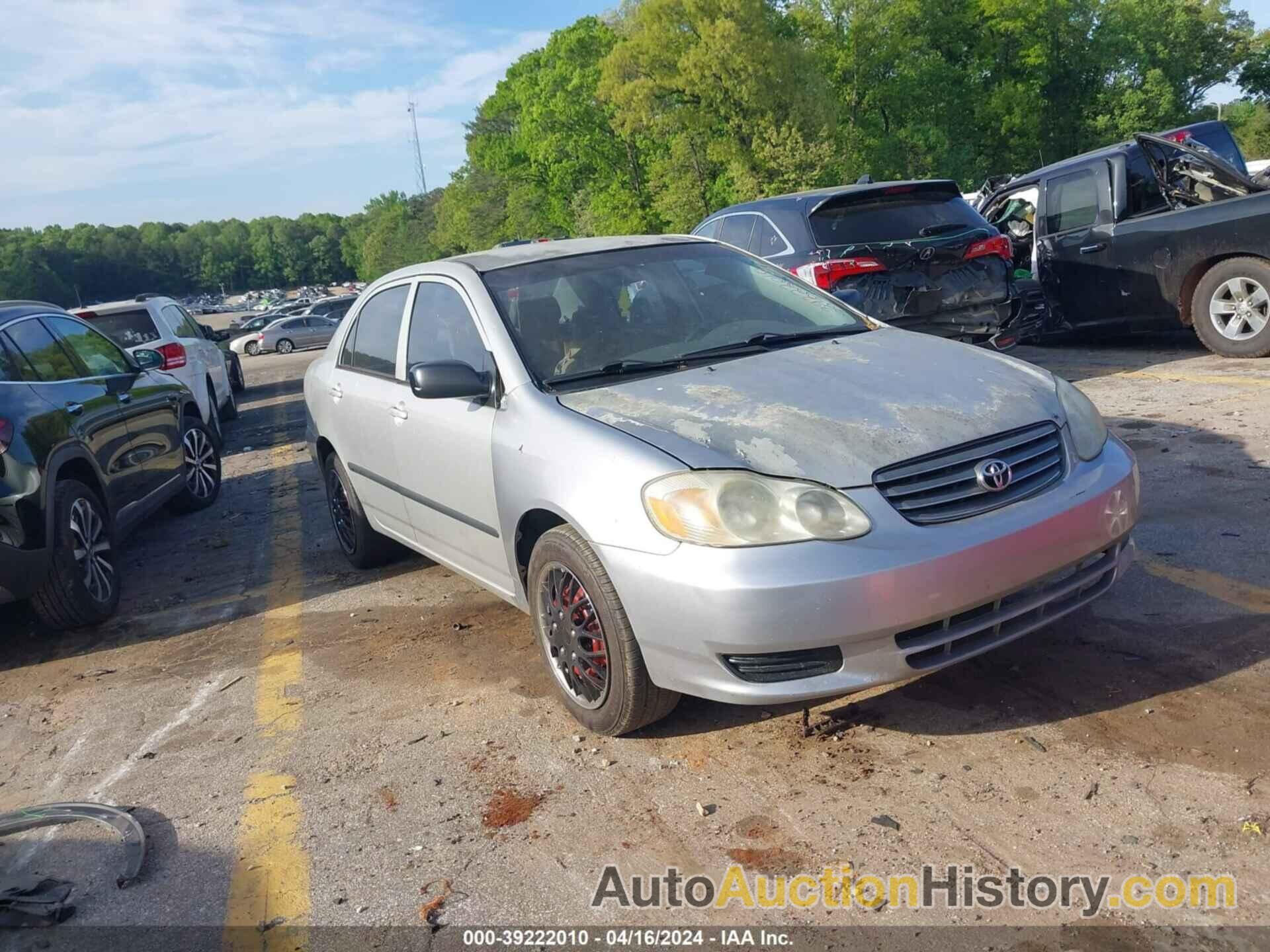 TOYOTA COROLLA CE, 1NXBR32E93Z184257