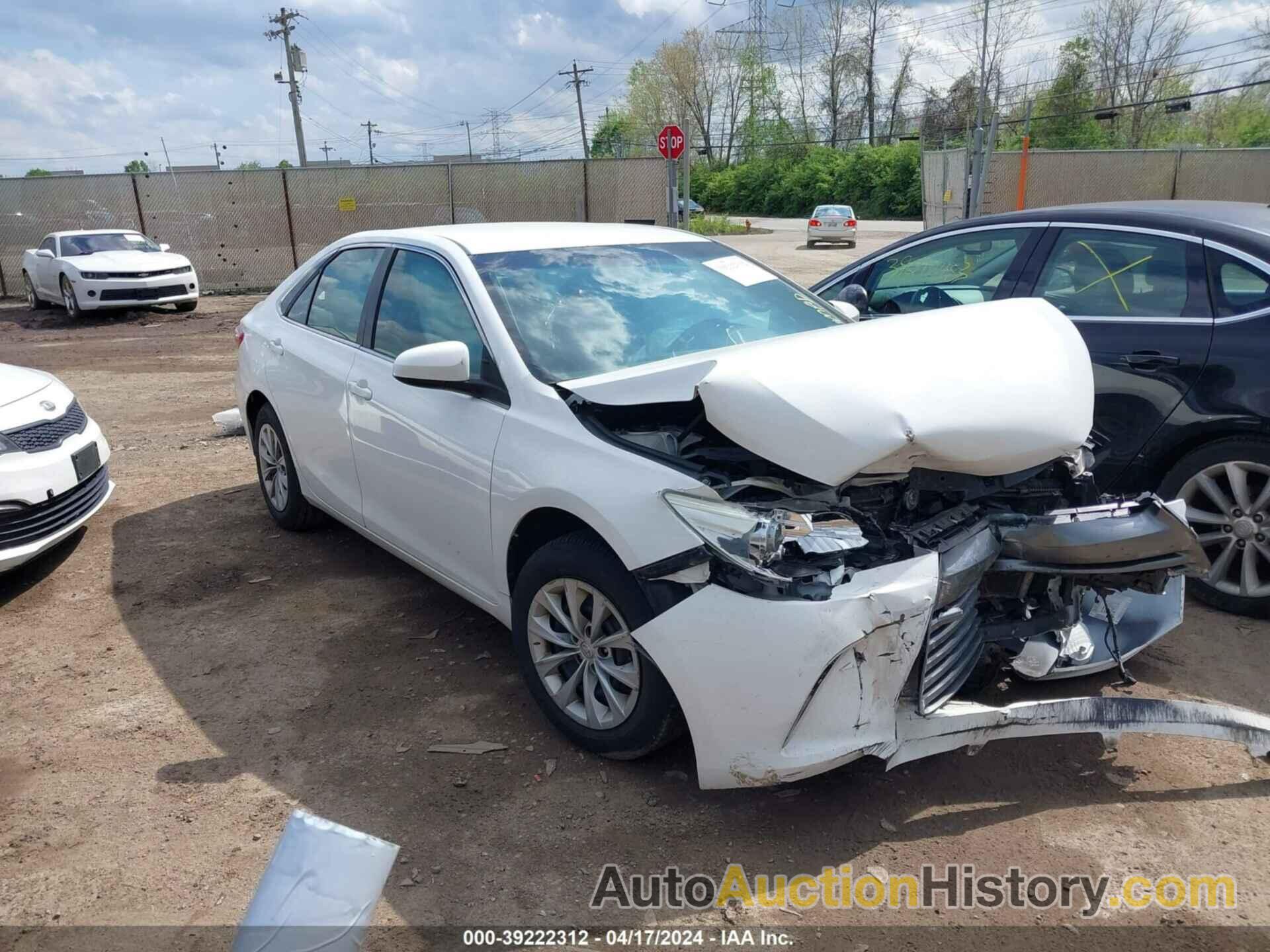 TOYOTA CAMRY LE, 4T1BF1FK6GU217296