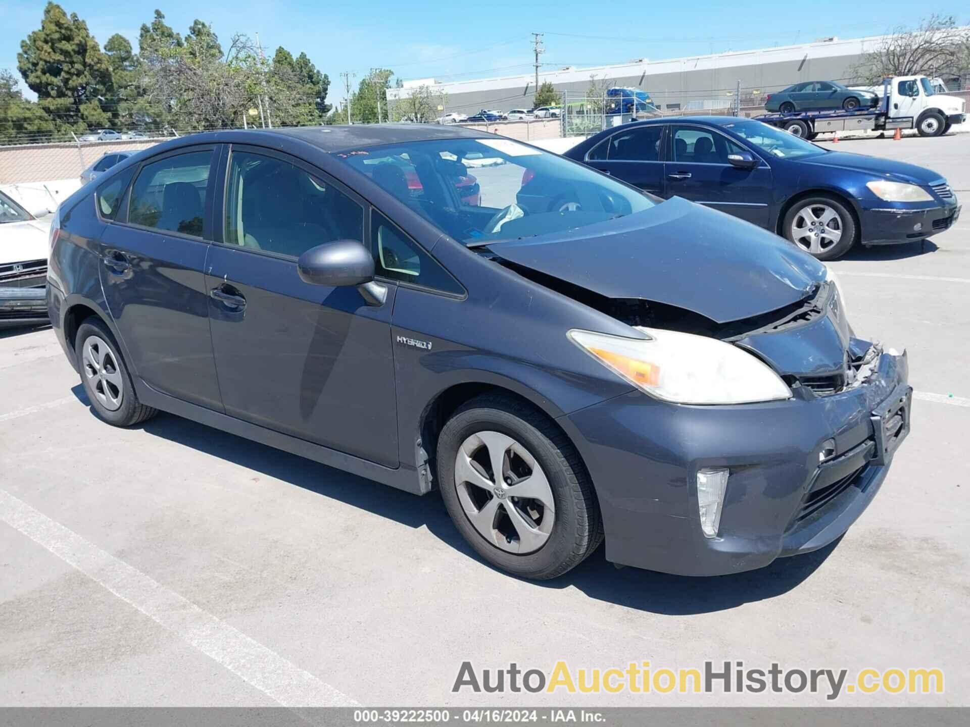 TOYOTA PRIUS THREE, JTDKN3DU9C1585345