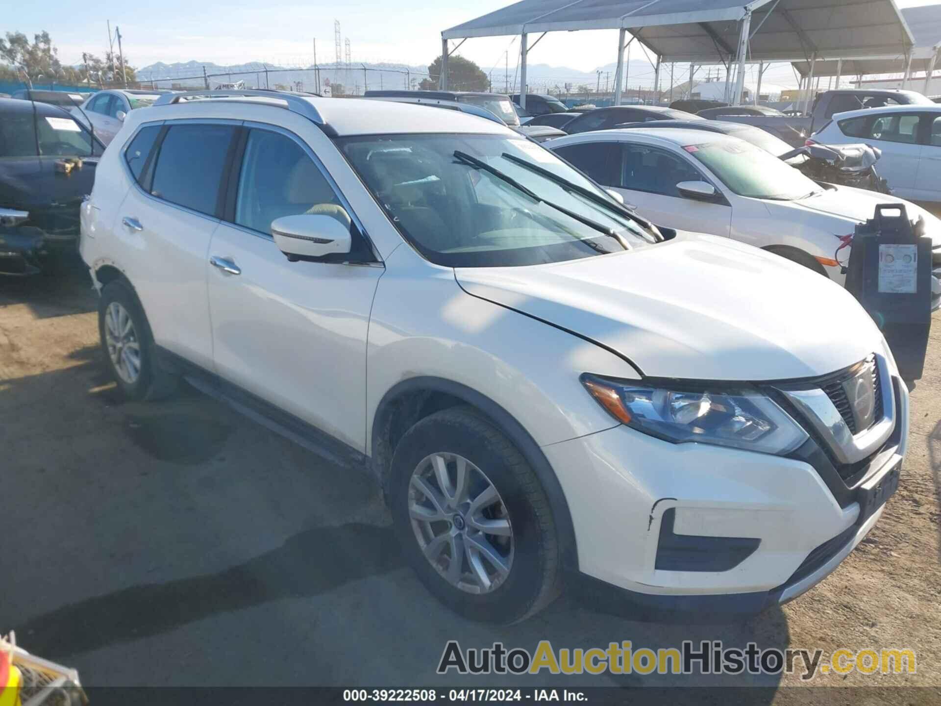 NISSAN ROGUE SV, JN8AT2MT1HW399235