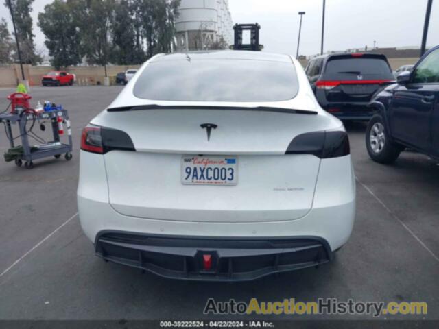 TESLA MODEL Y LONG RANGE DUAL MOTOR ALL-WHEEL DRIVE, 7SAYGAEE1NF407135