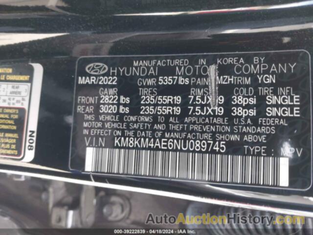 HYUNDAI IONIQ 5 SE, KM8KM4AE6NU089745