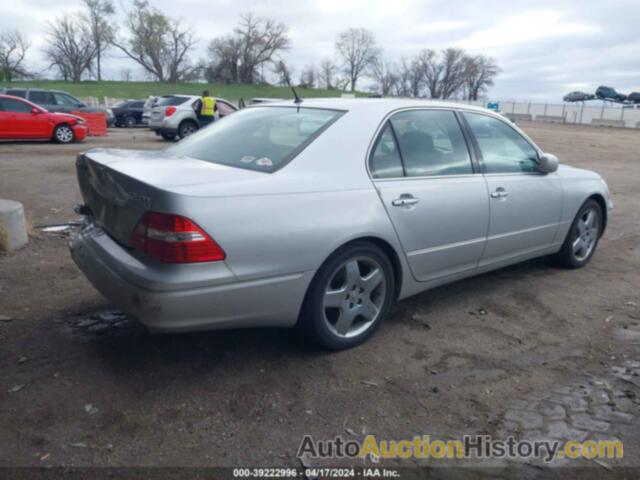 LEXUS LS 430, JTHBN36F165029251