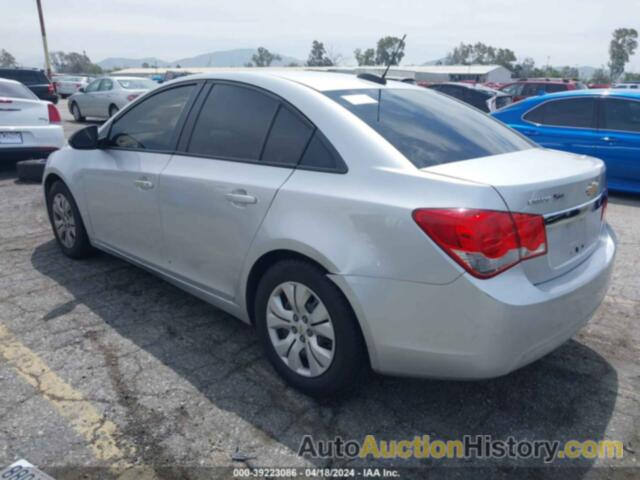 CHEVROLET CRUZE LS, 1G1PA5SH9F7128628