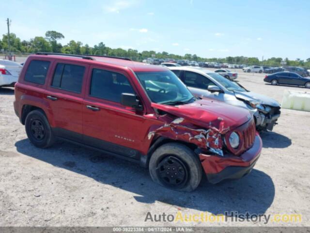 JEEP PATRIOT SPORT, 1C4NJPBB9ED888399