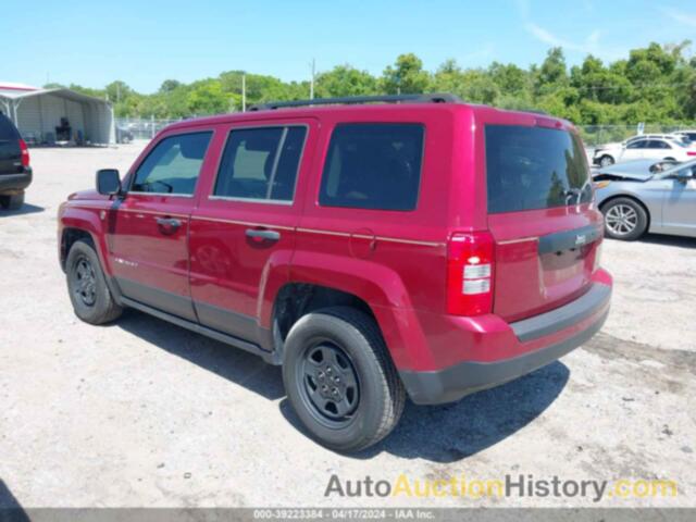 JEEP PATRIOT SPORT, 1C4NJPBB9ED888399