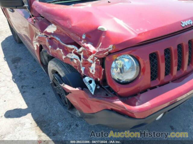 JEEP PATRIOT SPORT, 1C4NJPBB9ED888399