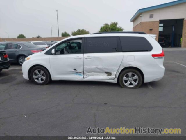 TOYOTA SIENNA LE V6 8 PASSENGER, 5TDKK3DC2ES407735