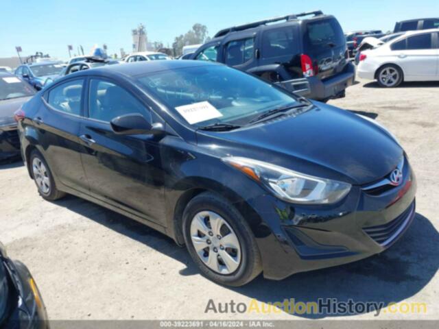 HYUNDAI ELANTRA SE, KMHDH4AE2GU530027