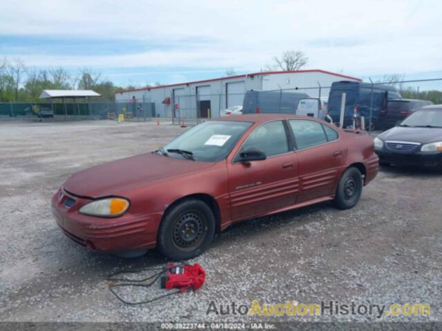 PONTIAC GRAND AM SE, 1G2NE52TXYM772154