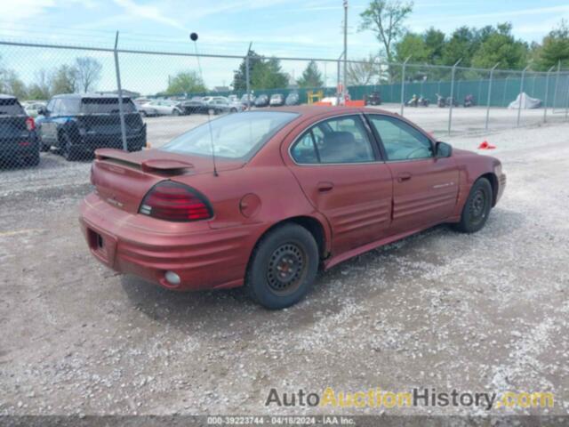 PONTIAC GRAND AM SE, 1G2NE52TXYM772154