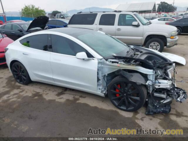 TESLA MODEL 3 PERFORMANCE DUAL MOTOR ALL-WHEEL DRIVE, 5YJ3E1EC1LF742937