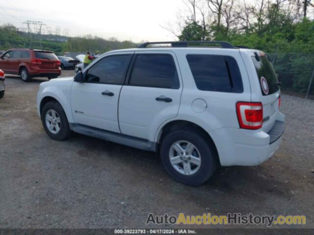 FORD ESCAPE HYBRID LIMITED, 1FMCU49329KB72100