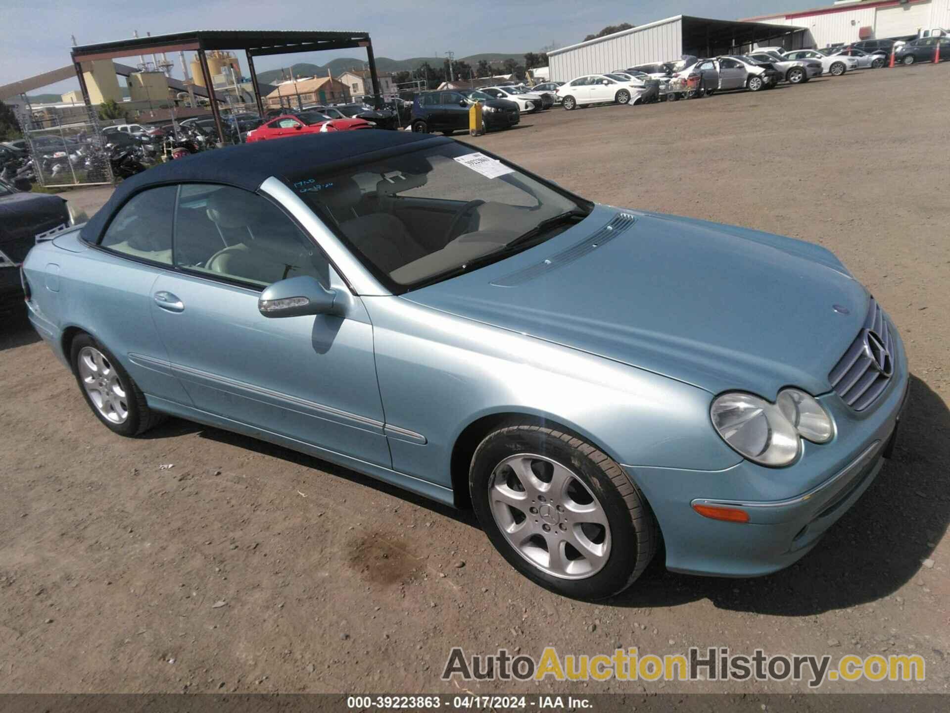 MERCEDES-BENZ CLK 320, WDBTK65G54T026564