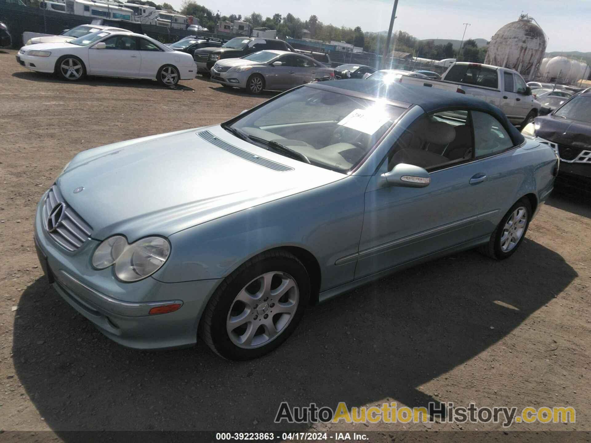 MERCEDES-BENZ CLK 320, WDBTK65G54T026564