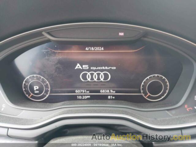 AUDI A5 PREMIUM PLUS S-LINE, WAUENCF56JA060210