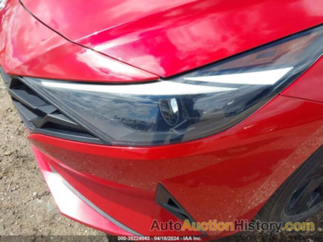 HYUNDAI ELANTRA SEL, 5NPLM4AG6MH009699