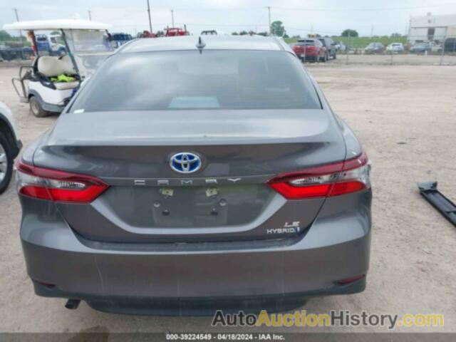 TOYOTA CAMRY LE HYBRID, 4T1C31AK8PU607742