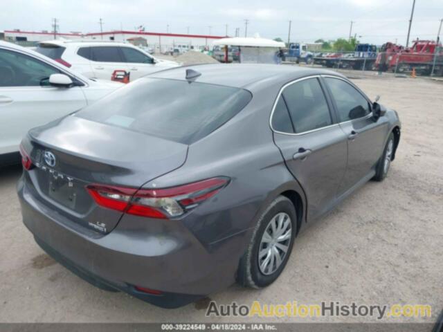 TOYOTA CAMRY LE HYBRID, 4T1C31AK8PU607742