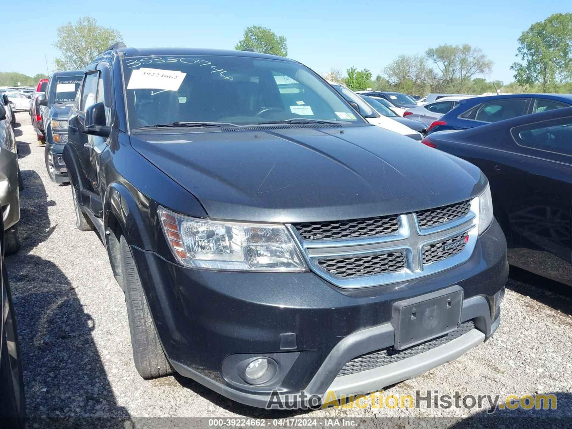 DODGE JOURNEY SXT, 3C4PDCBG0DT716176