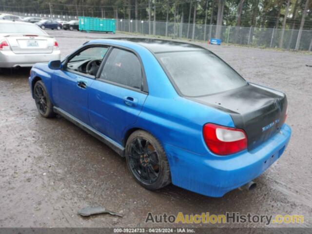 SUBARU IMPREZA SEDAN WRX, JF1GD29633G508762