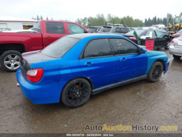 SUBARU IMPREZA SEDAN WRX, JF1GD29633G508762