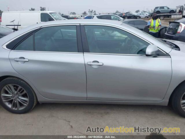 TOYOTA CAMRY SE, 4T1BF1FKXHU400783