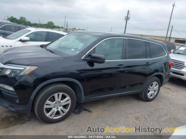 HONDA PILOT LX, 5FNYF5H17HB033330