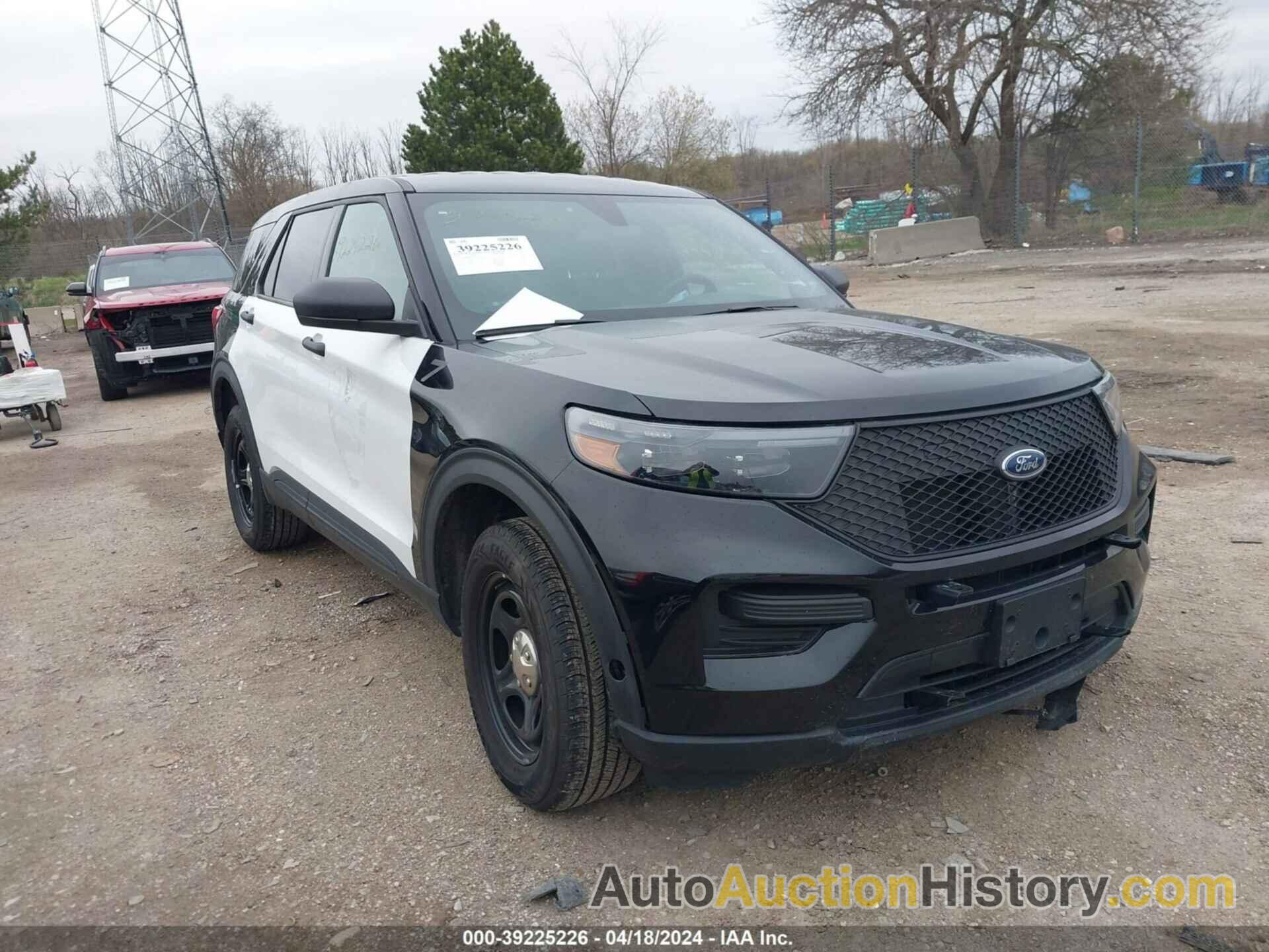 FORD POLICE INTERCEPTOR UTILITY, 1FM5K8AB3PGA20643