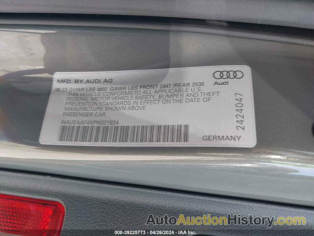 AUDI A4 PREMIUM PLUS 45 TFSI S LINE QUATTRO S TRONIC, WAUEAAF4XPN021824