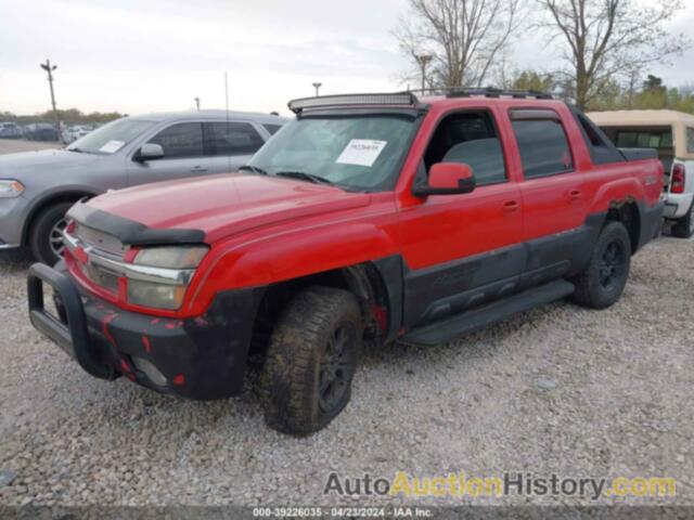 CHEVROLET AVALANCHE 1500, 3GNEK13T22G132307