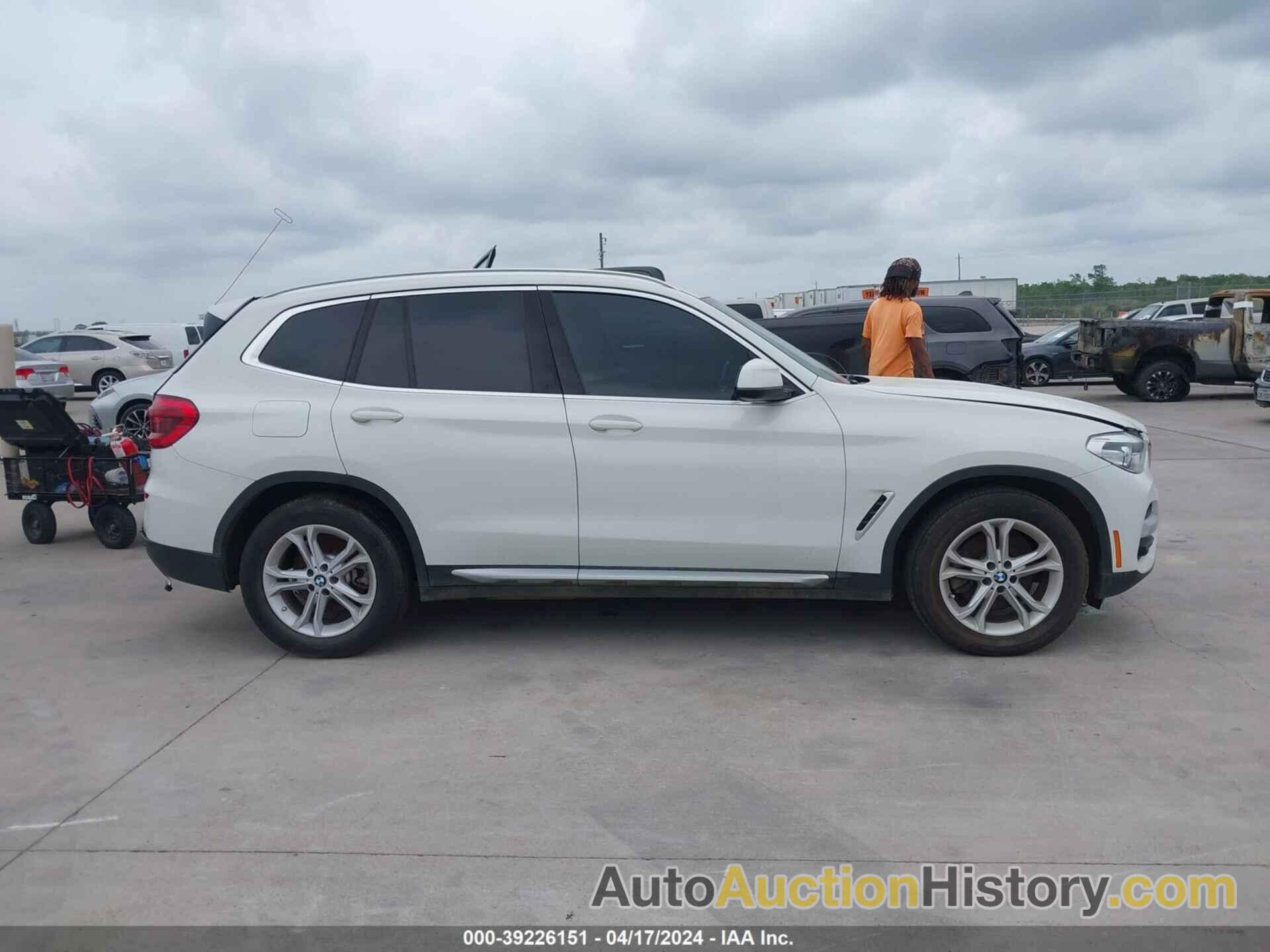 BMW X3 SDRIVE30I, 5UXTR7C50KLR43959