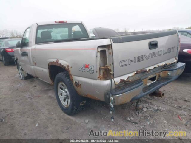 CHEVROLET SILVERADO 1500 WORK TRUCK, 1GCEK14X56Z134987