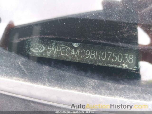 HYUNDAI SONATA SE, 5NPEC4AC9BH075038