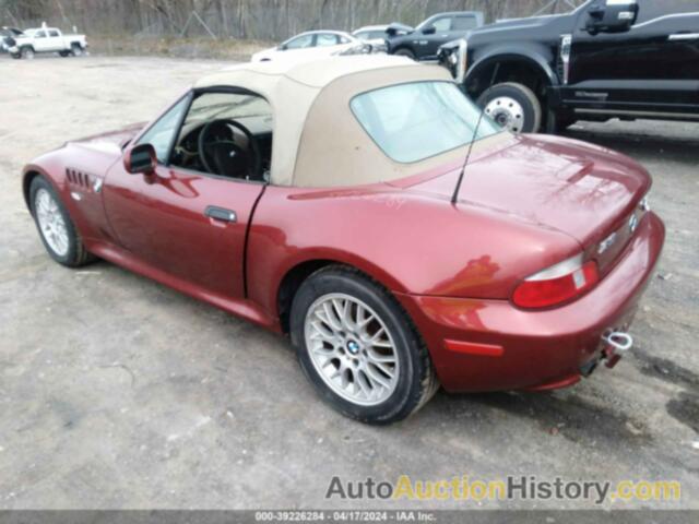 BMW Z3 2.3, 4USCH9345YLF86016