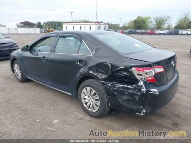 TOYOTA CAMRY HYBRID LE, 4T1BD1FK0CU025484