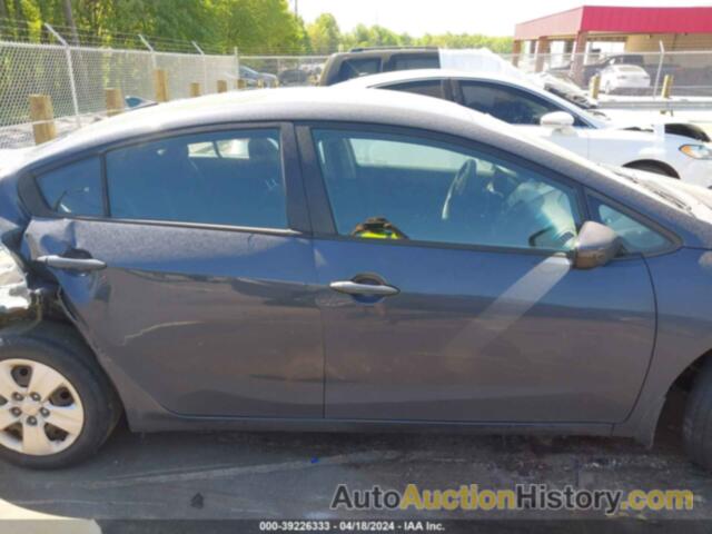 KIA FORTE LX, KNAFK4A6XG5468312