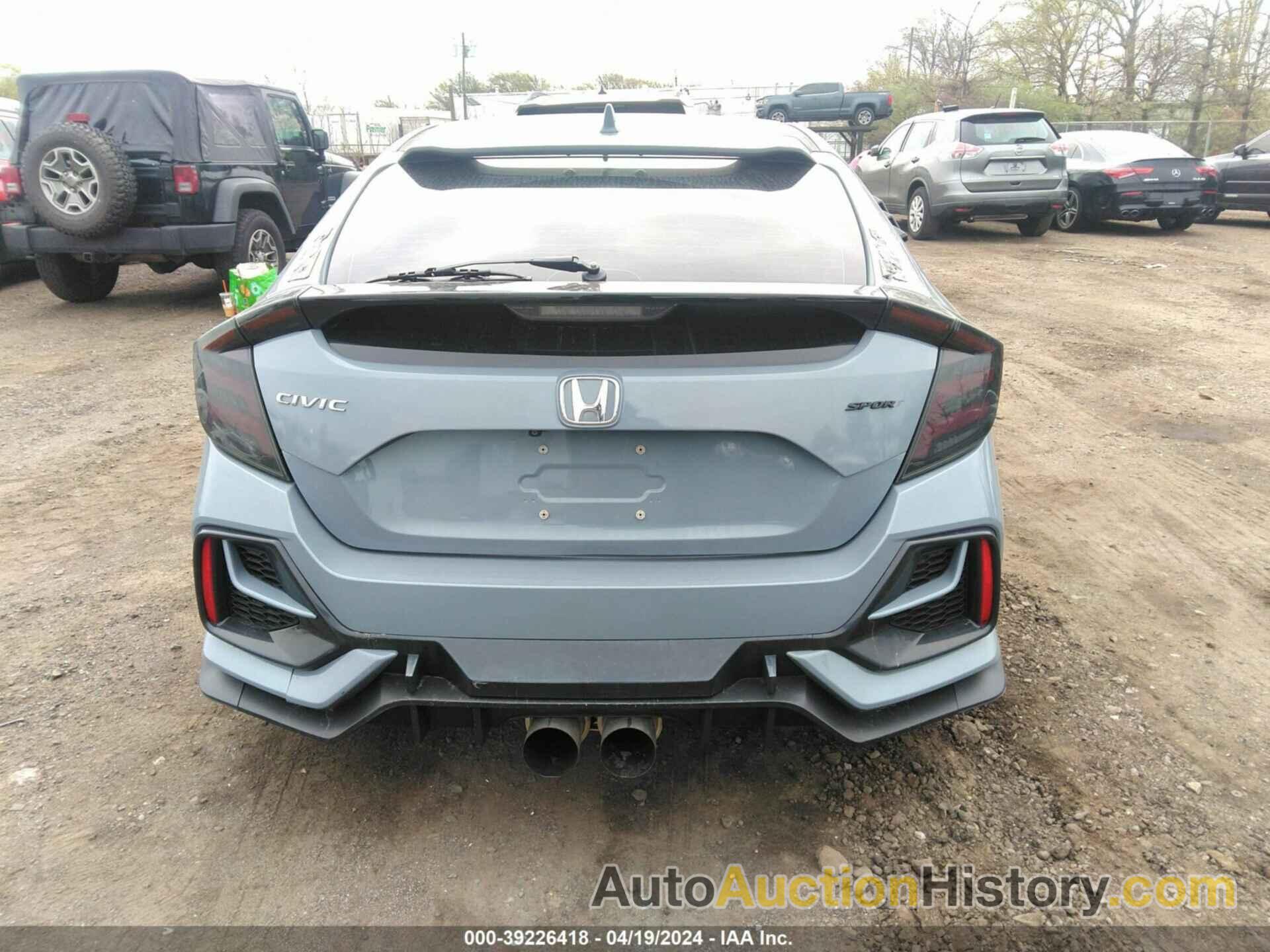 HONDA CIVIC HATCHBACK SPORT, SHHFK7H4XJU408799