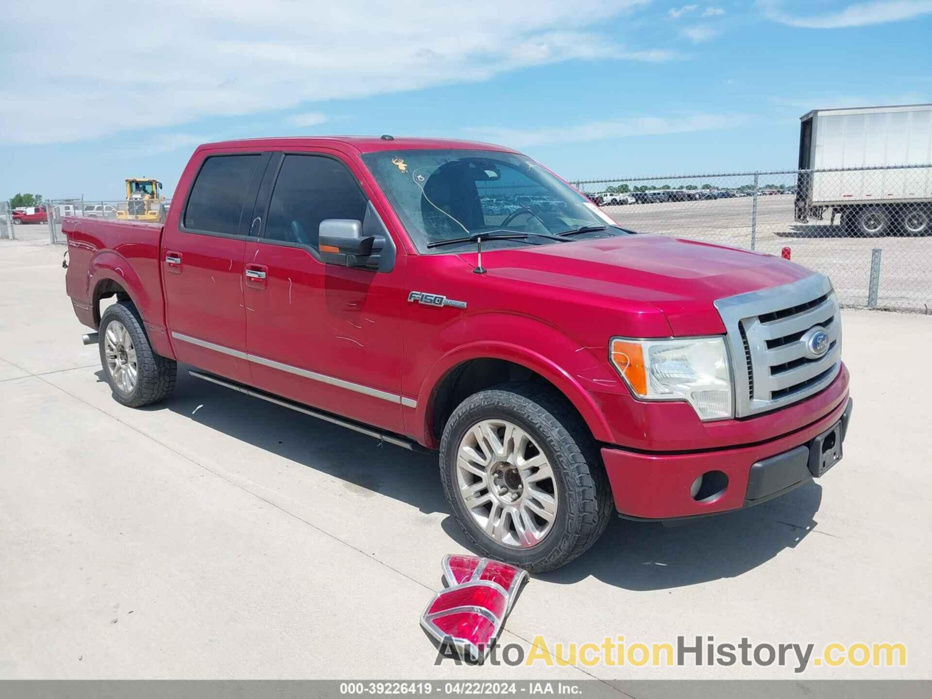 FORD F-150 PLATINUM, 1FTFW1CF3BFC89891