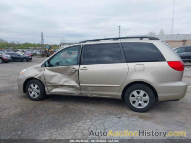 TOYOTA SIENNA LE, 5TDZK23C69S254826