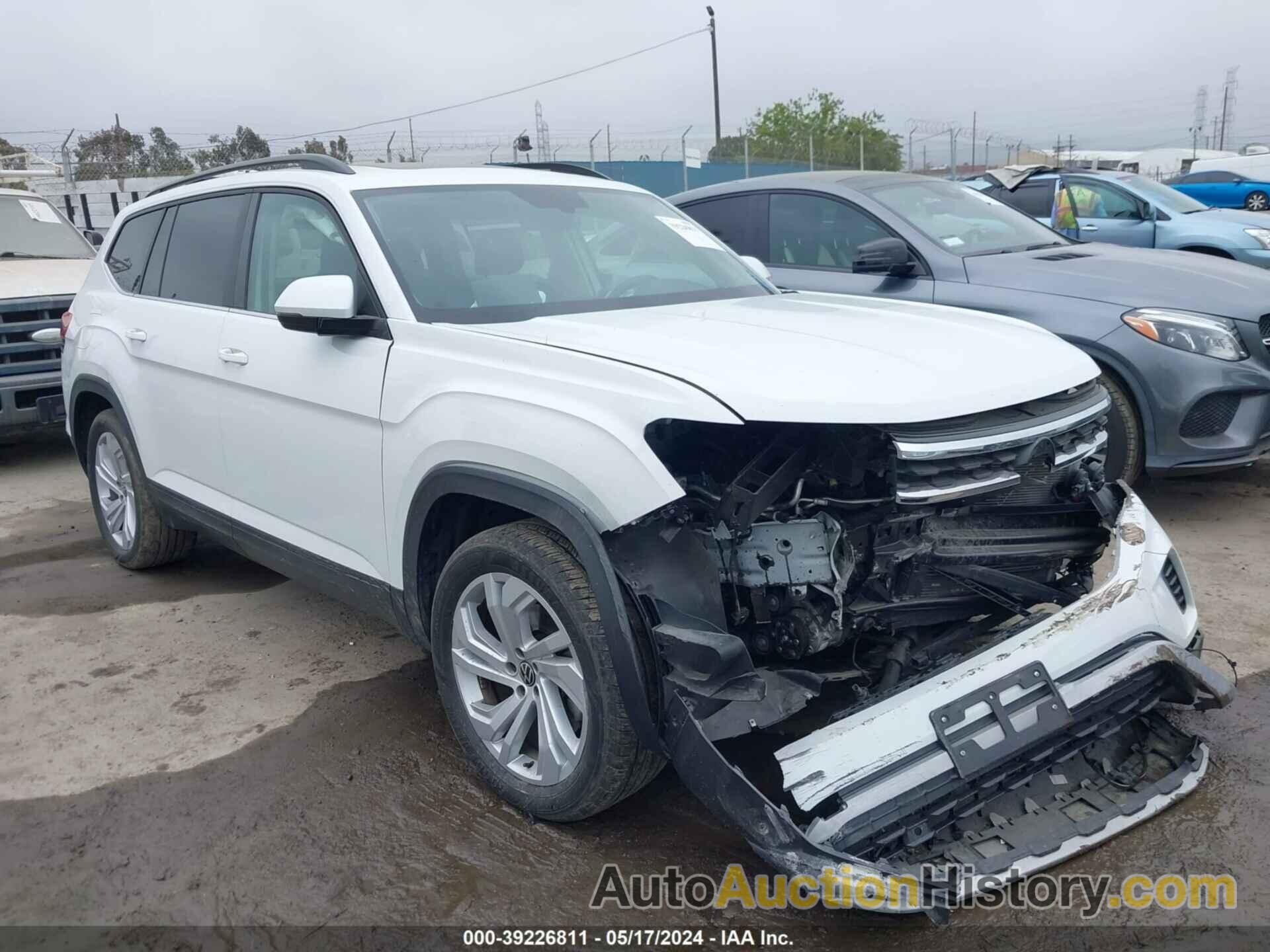 VOLKSWAGEN ATLAS 3.6L V6 SE W/TECHNOLOGY, 1V2KR2CA1NC501286